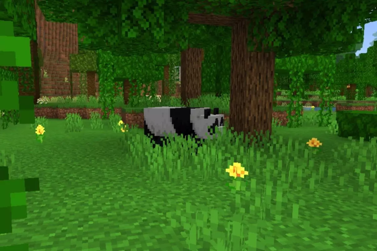 Grass from Sildurs Basic Shader for Minecraft PE