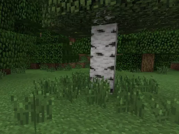 Tree from Waving Plants Shaders for Minecraft PE