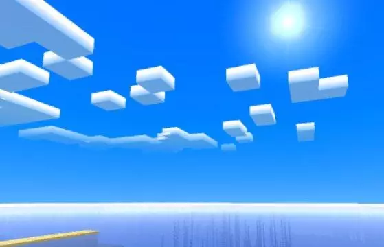 Sky from Pisces Be Shaders for Minecraft PE