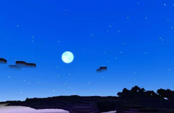 Moon from Pisces Be Shaders for Minecraft PE