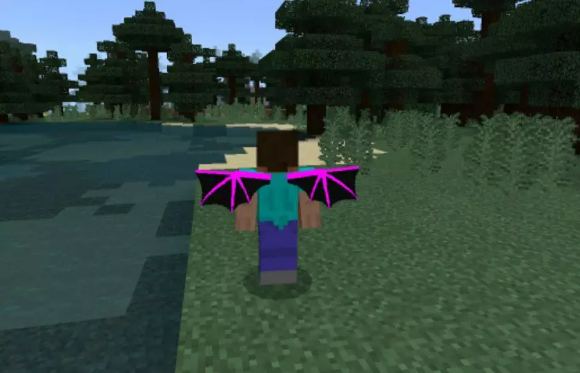 Purple Wings from Wings Mod for Minecraft PE
