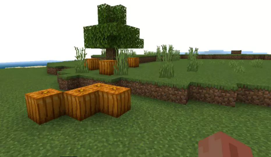 Plants from Bicubic Shaders for Minecraft PE
