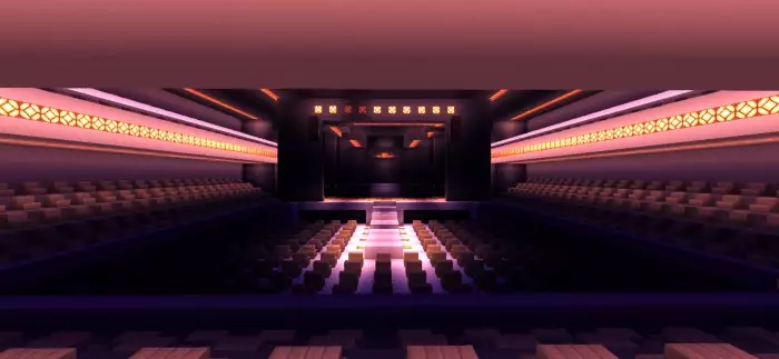 Red Colour from Colored Lights Shader for Minecraft PE