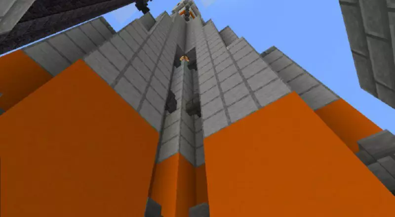 Rocket from Space Rocket Map for Minecraft PE