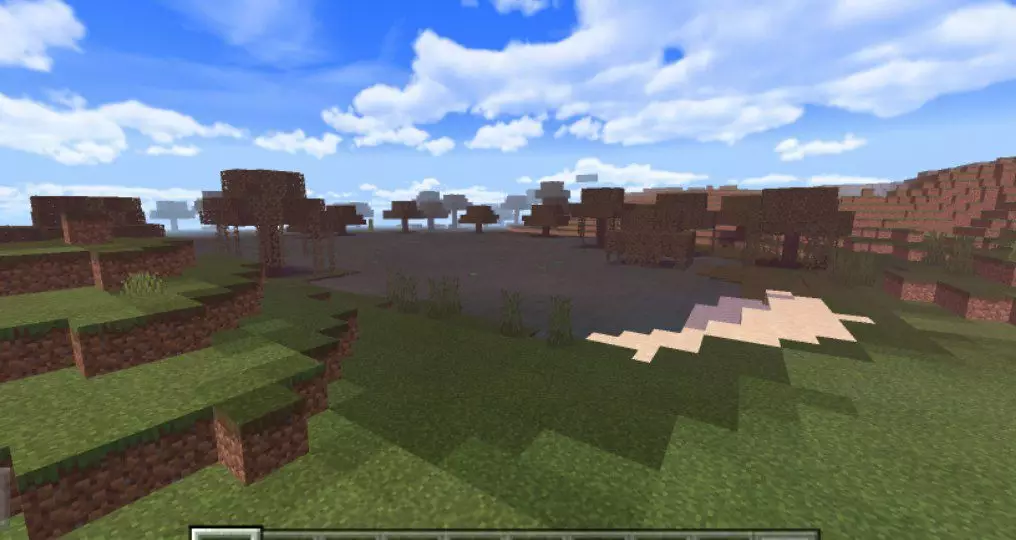 Shadows from BNS Shader for Minecraft PE