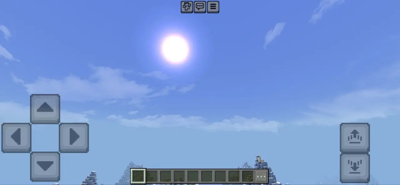 Sky from Reborn MC Shader for Minecraft PE