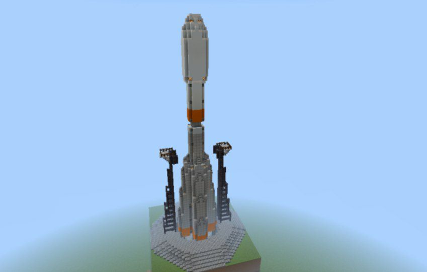 Space Rocket Map