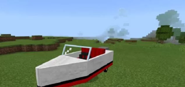 Yacht from Sponge Bob Mod for Minecraft PE