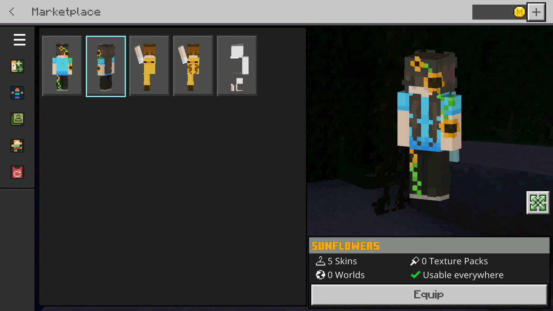 Spring Pack frim 4D Skins Mod for Minecraft PE