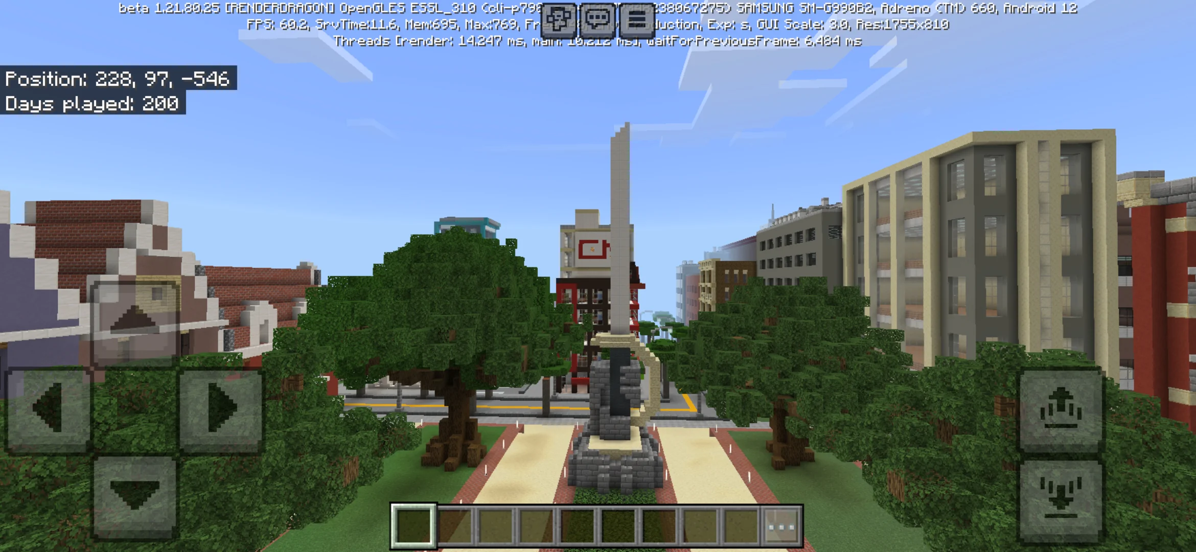 Square from Twennywan Map for Minecraft PE