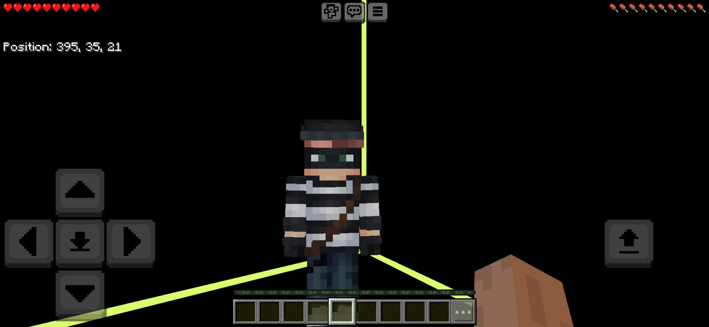 Start from Bank Heist Map for Minecraft PE