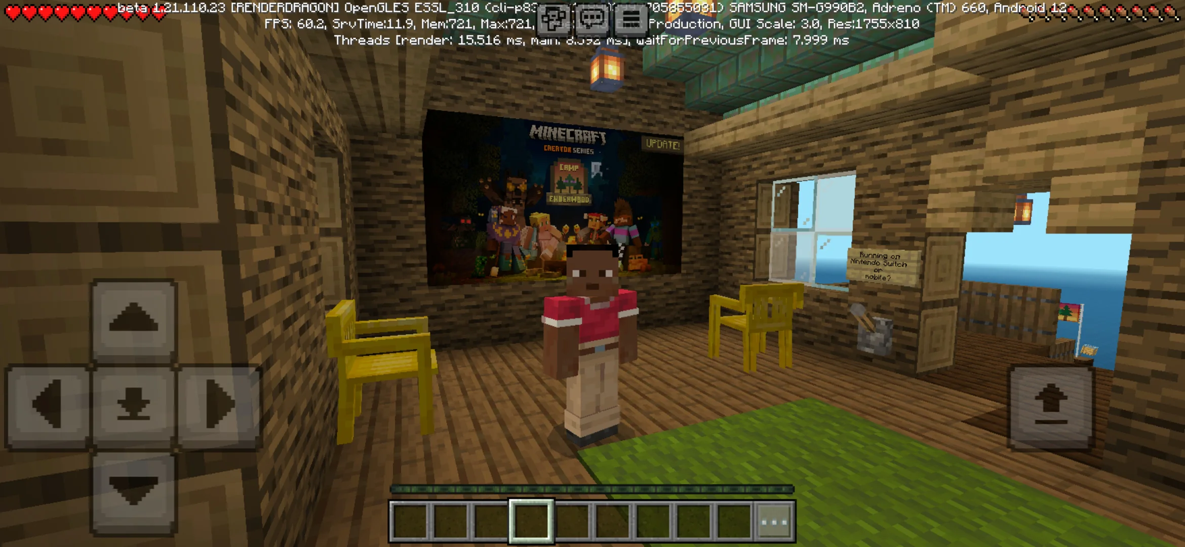 Start from Camp Enderwood Map for Minecraft PE