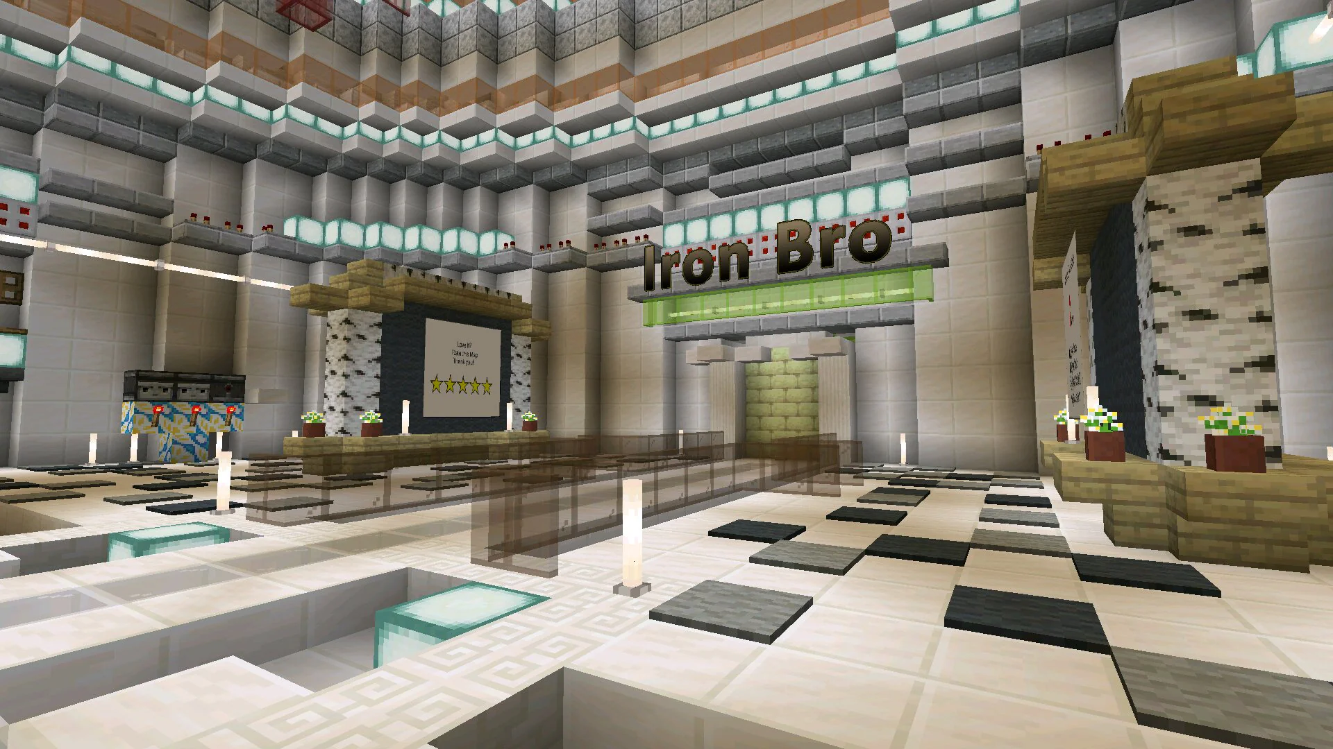 Start from Iron Bro mod for Minecraft PE