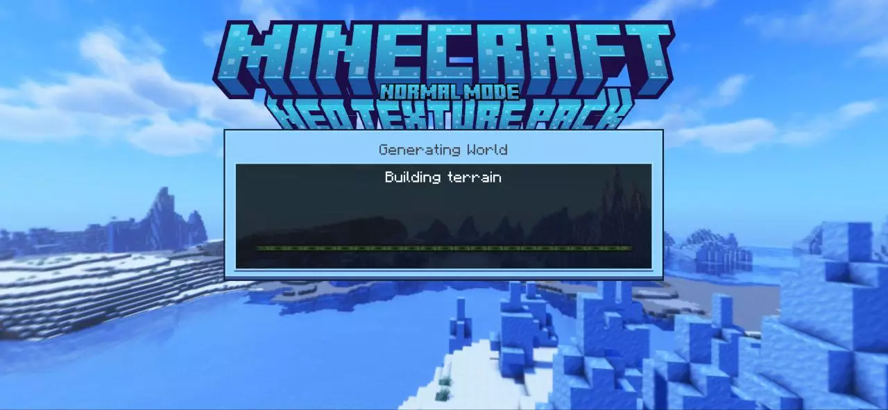 Start from Neo UI Shader for Minecraft PE