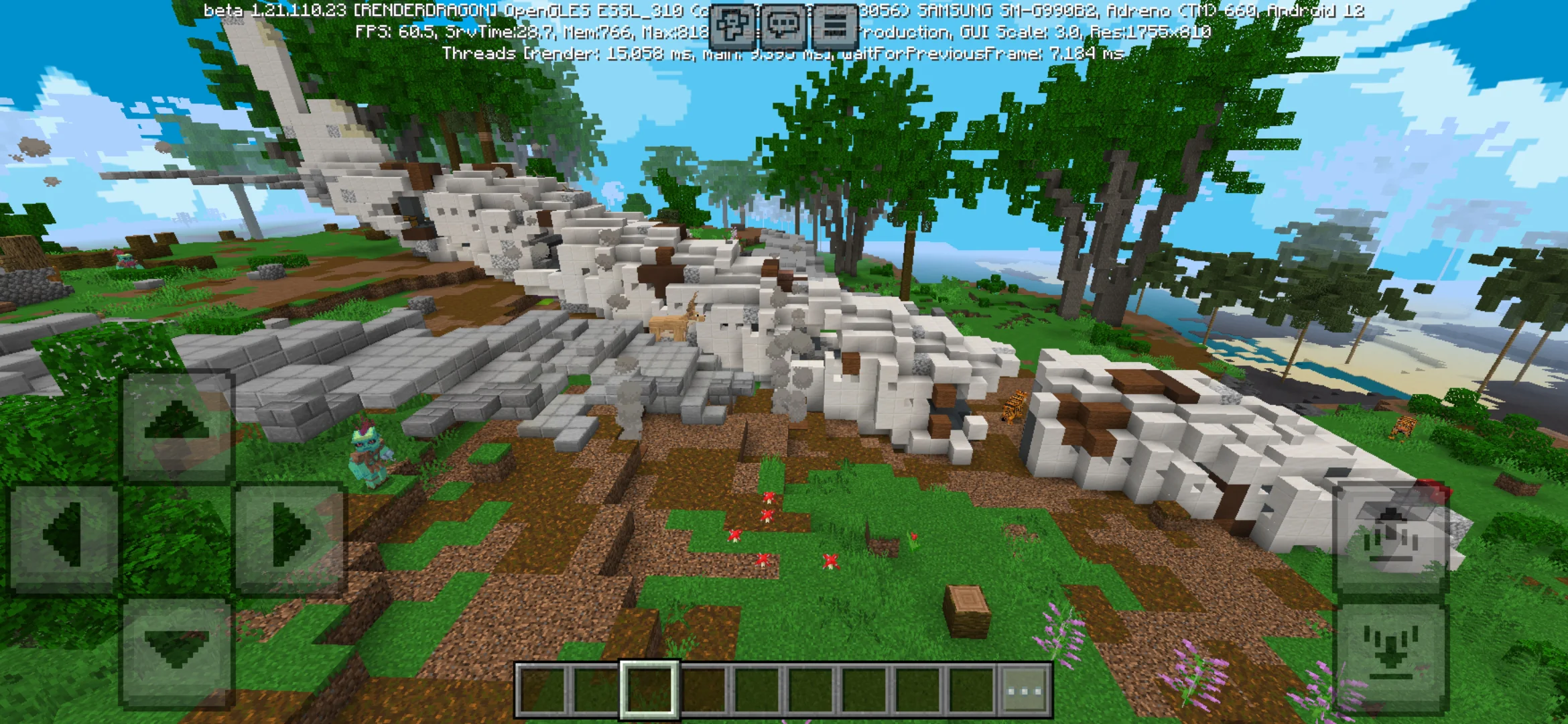 Start from Plane Crash Map for Minecraft PE