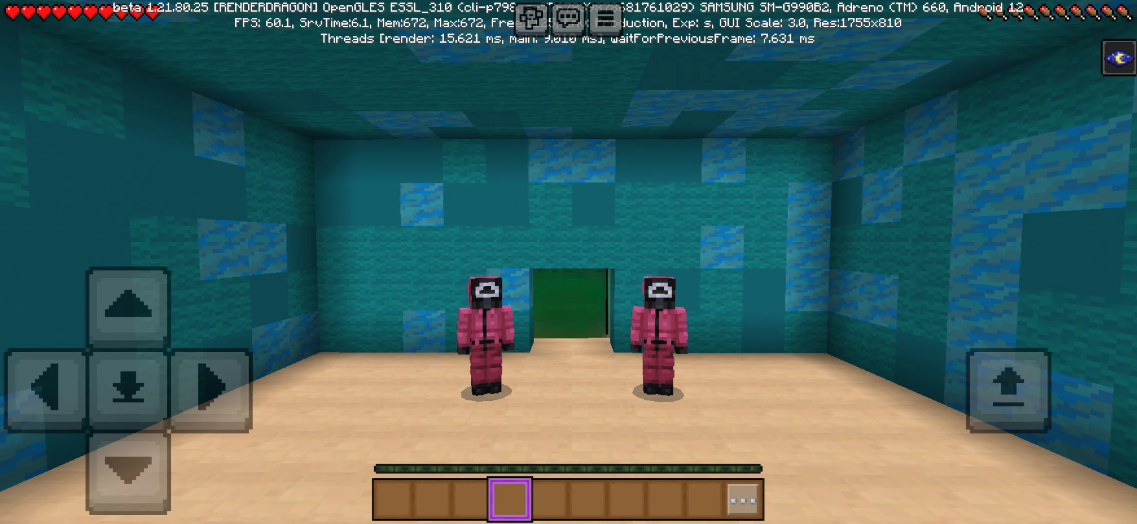 Start from Squid Game 3 Map for Minecraft PE