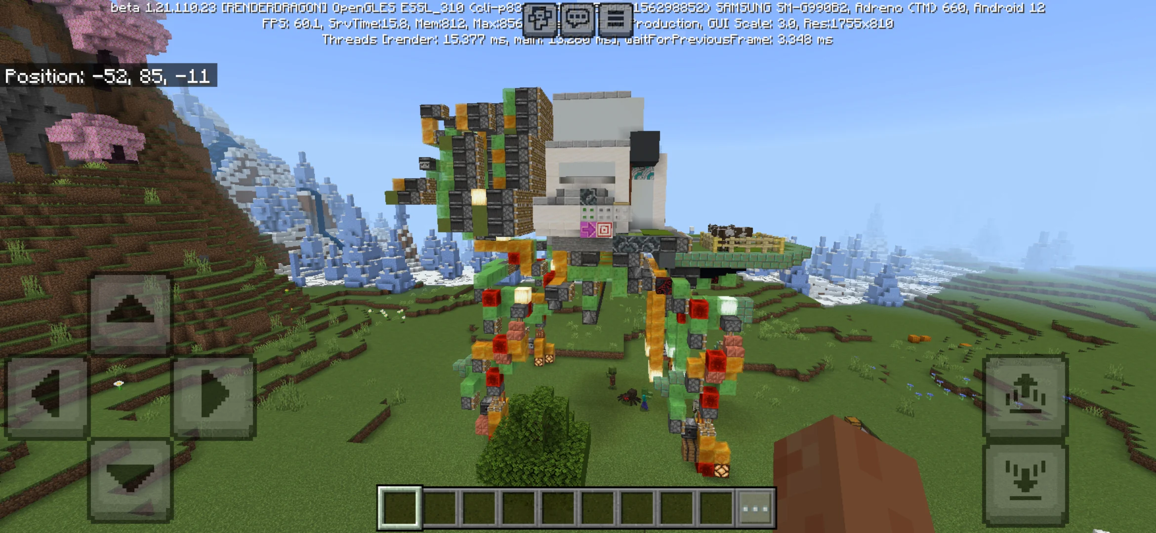 Start from Walking House Map for Minecraft PE