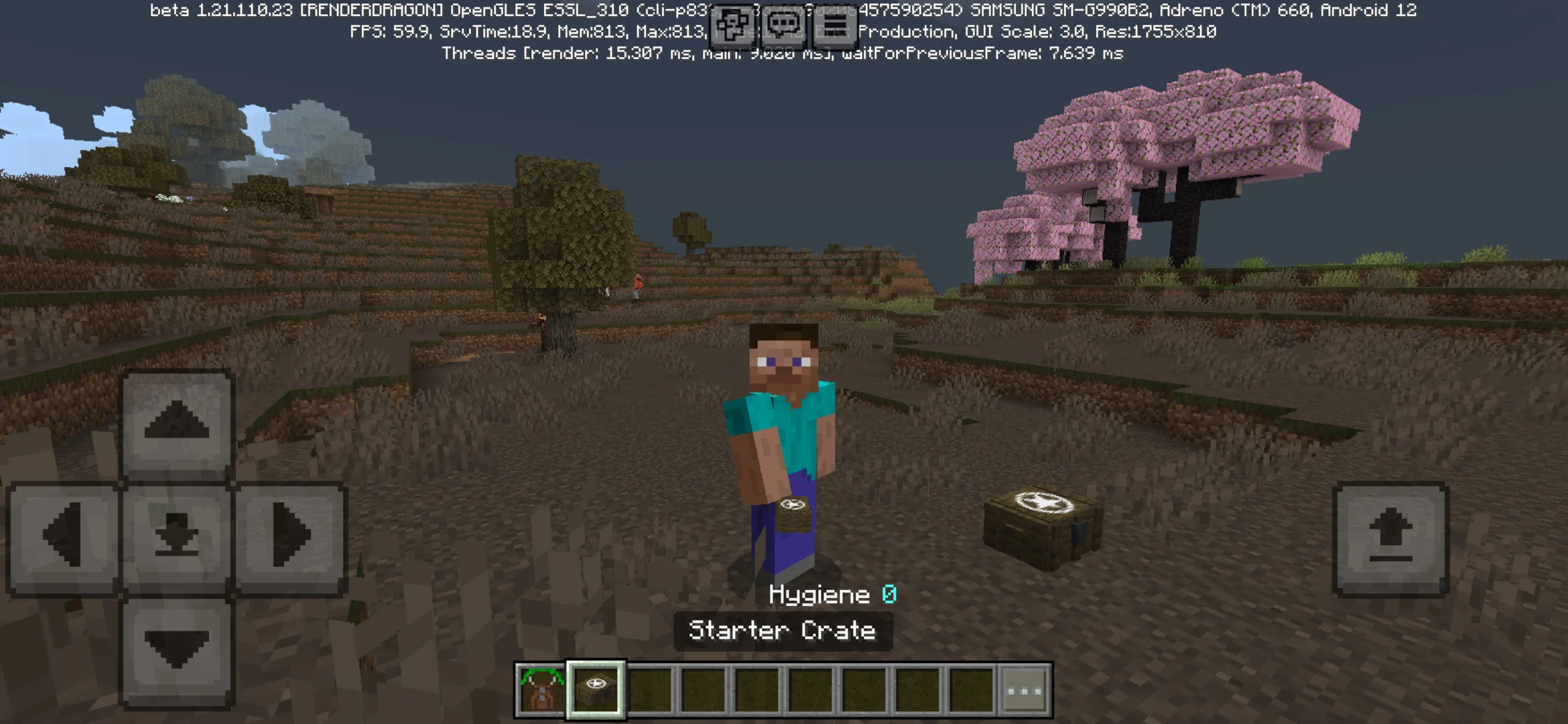 Starter Crate from Zombie Apocalypse Mod for Minecraft PE