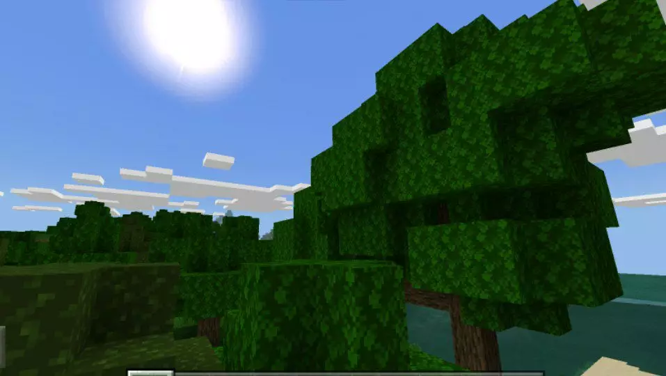 Sun from Console Shader for Minecraft PE