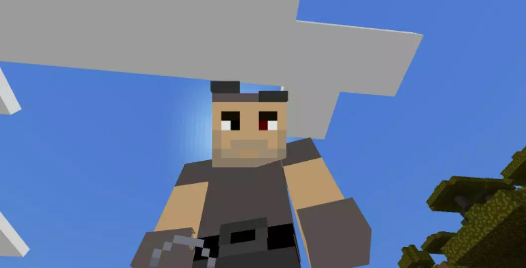 Terminator from 4D Skins Mod for Minecraft PE