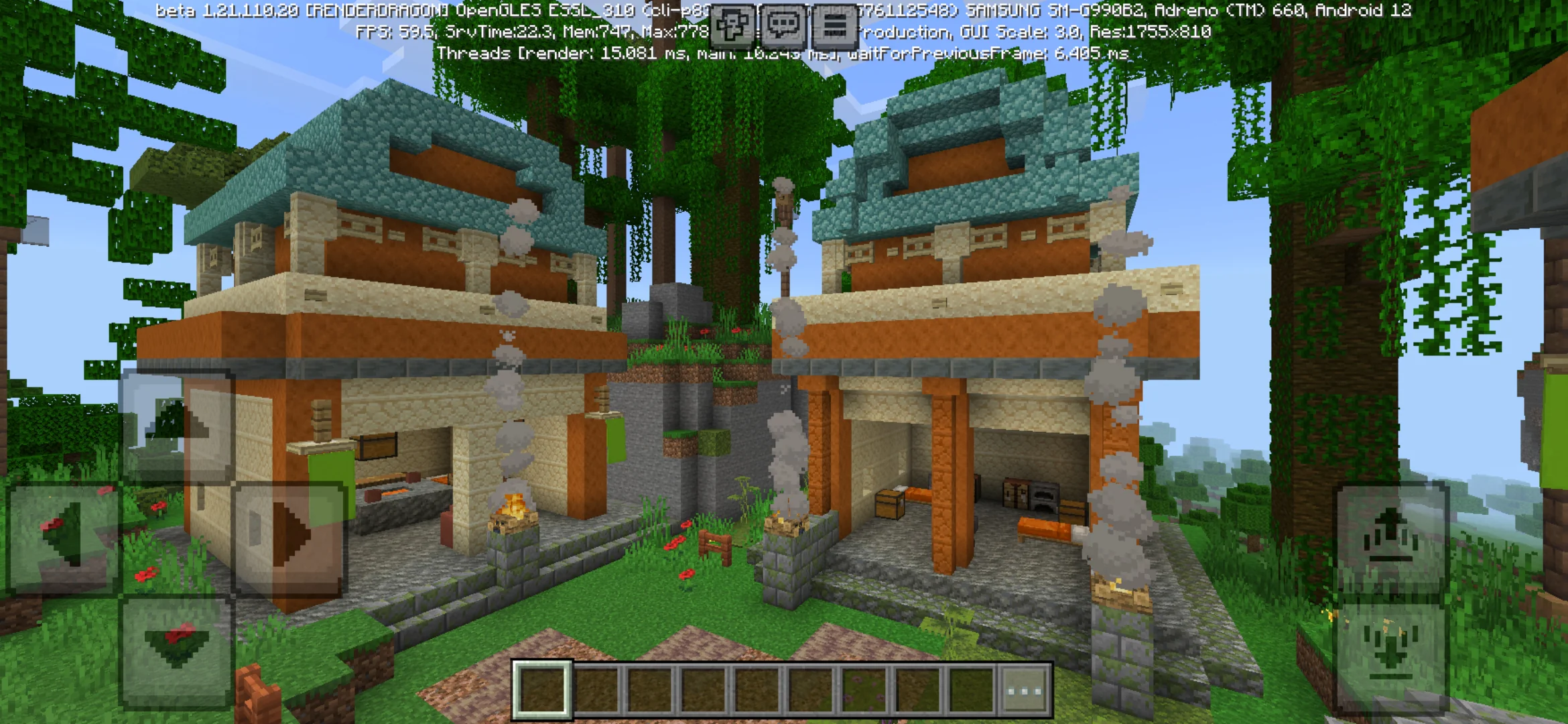 Territory from Ancient Grove Map for Minecraft PE