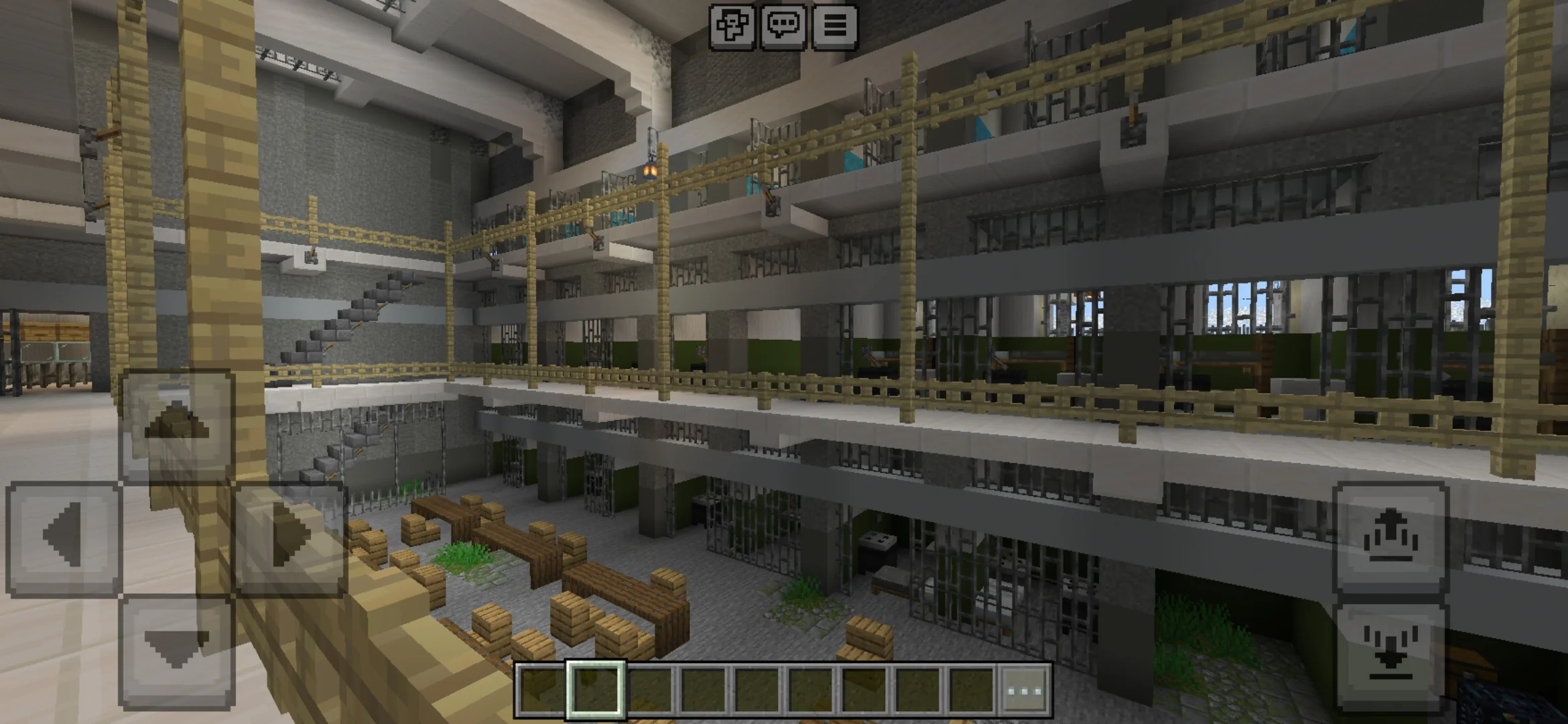 Territory from Zombie Bunker Map for Minecraft PE