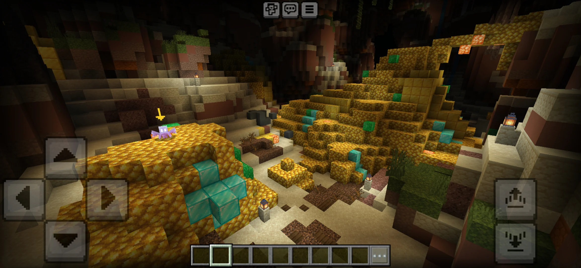 Top View from Three Wishes Mod for Minecraft PE