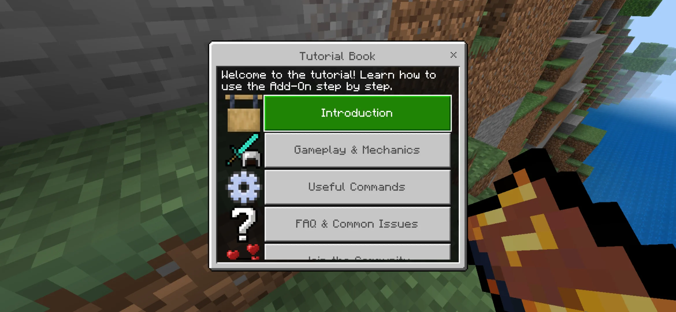 Tutorial from Beyond the End Mod for Minecraft PE