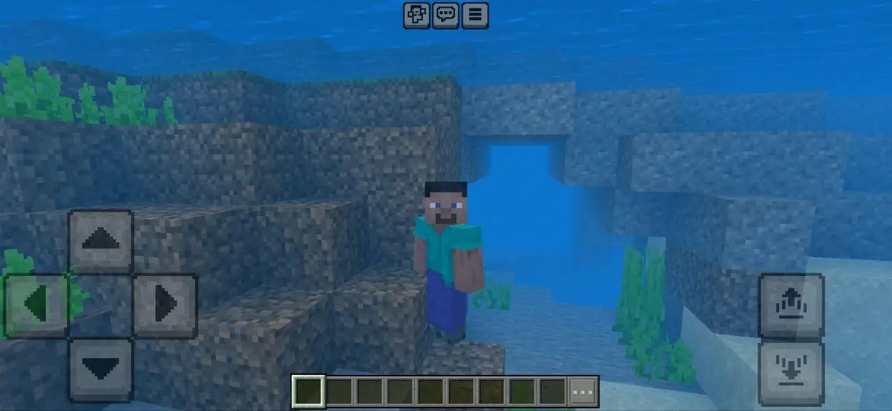 Underwater from FHD Shader for Minecraft PE