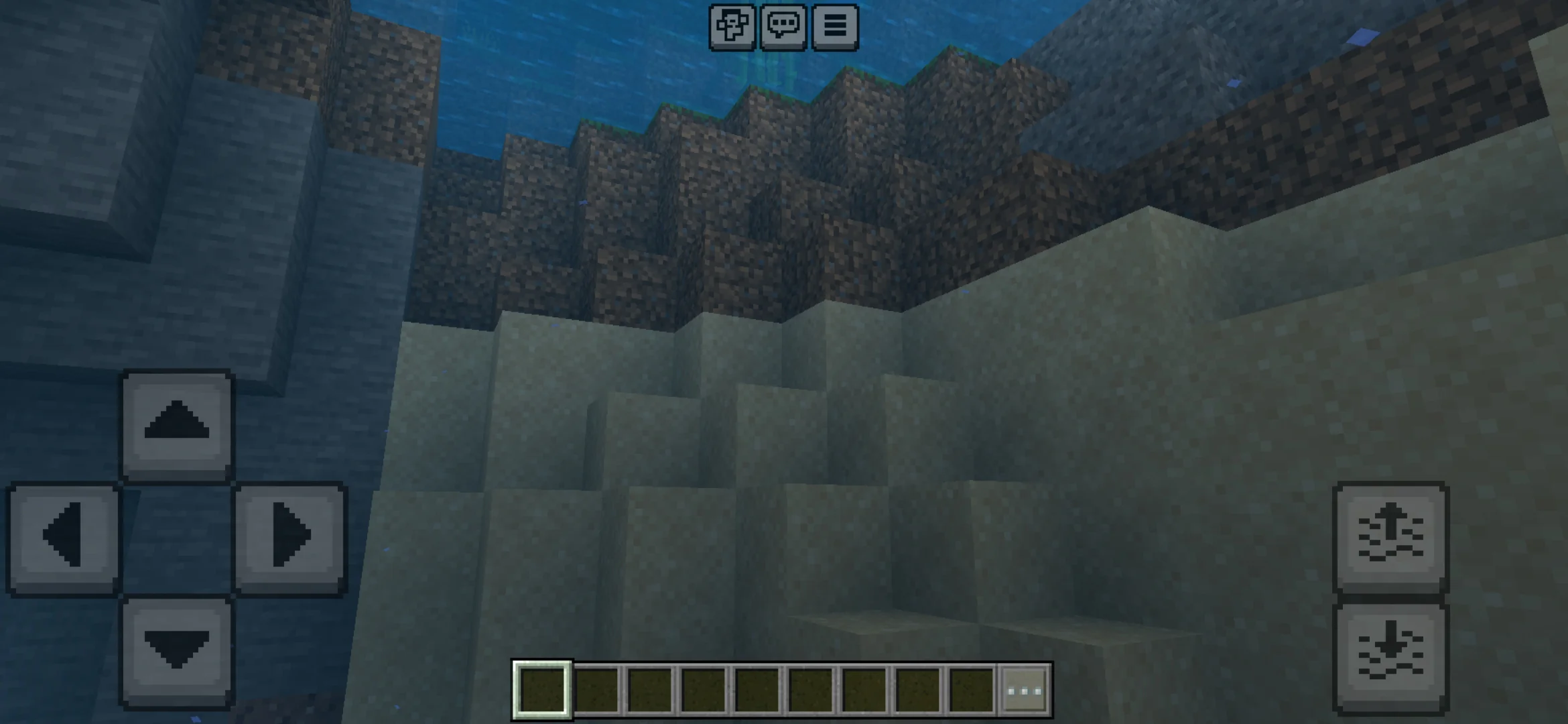 Underwater from MixVanilla Texture Pack for Minecraft PE