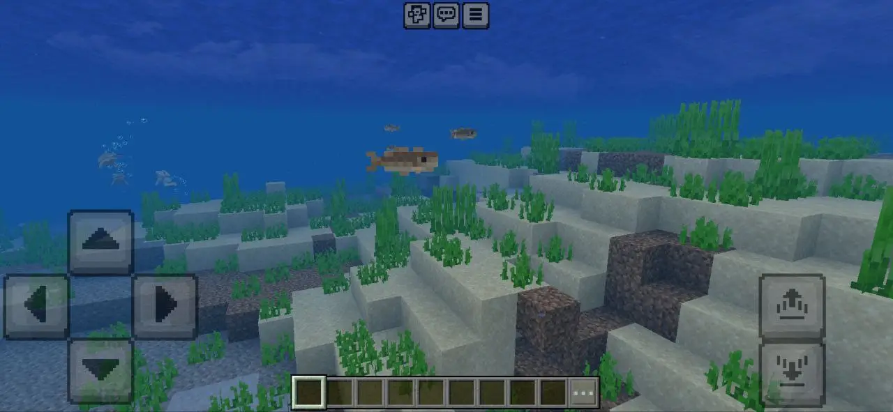 Underwater from Reborn MC Shader for Minecraft PE