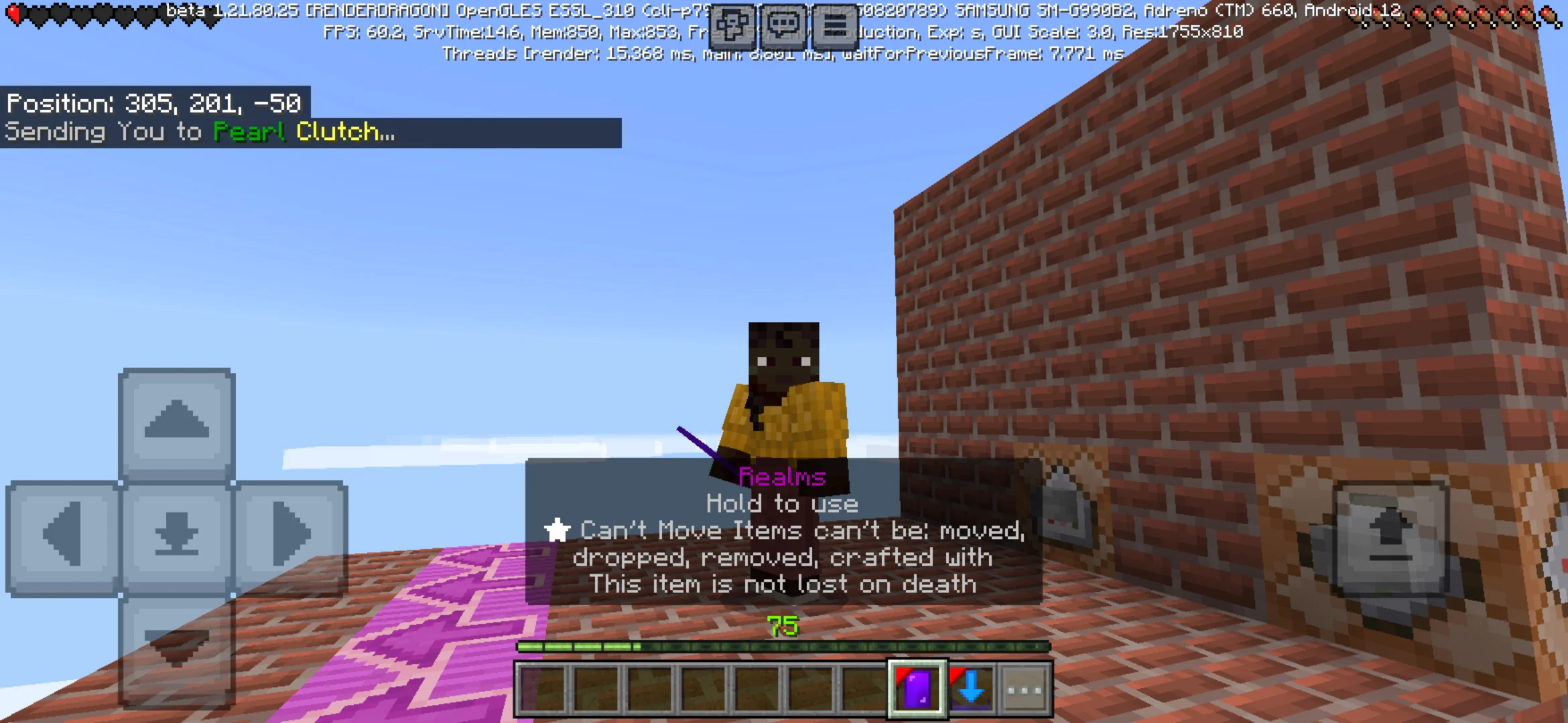 Use from Agg Verse Map for Minecraft PE