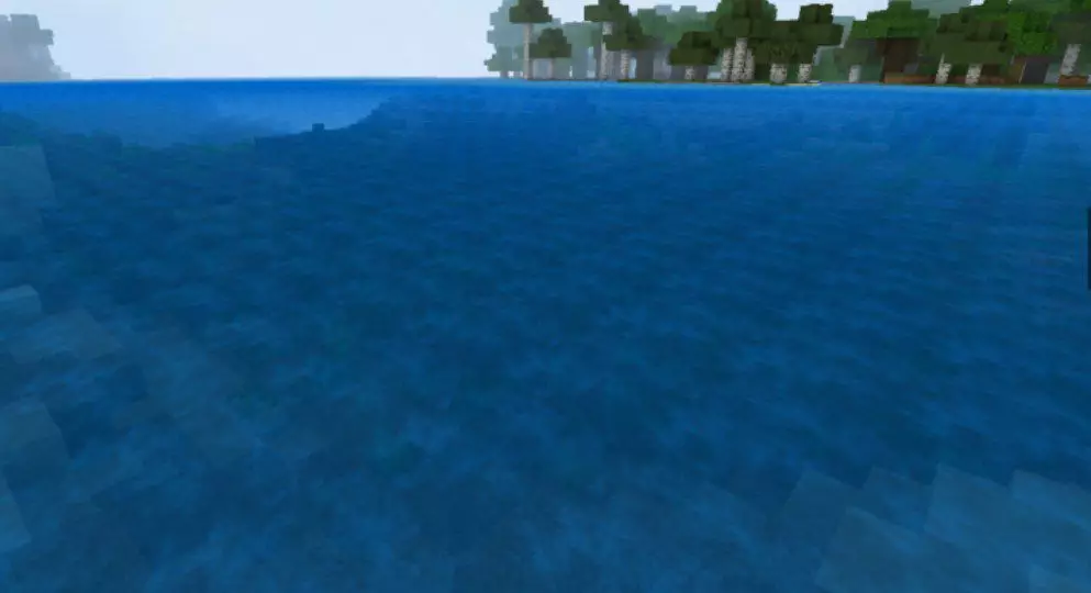 Water from Fake Shader for Minecraft PE