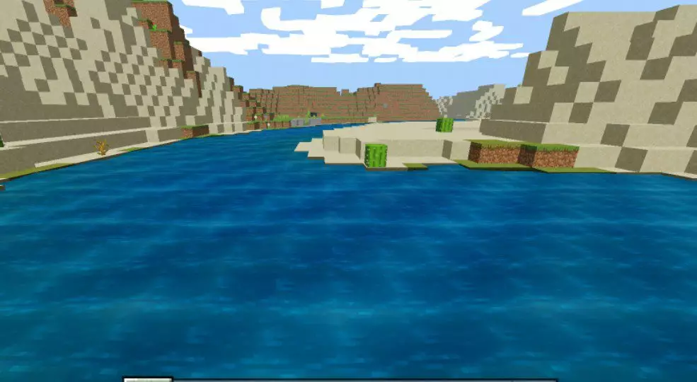 Water from Hero Shader for Minecraft PE