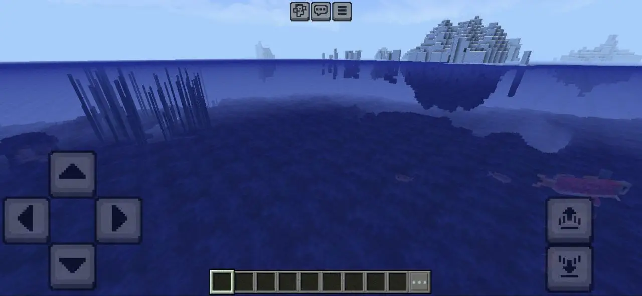 Water from Reborn MC Shader for Minecraft PE