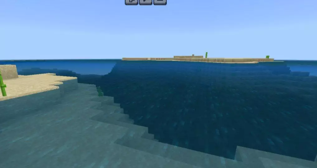 Water from Solutide Shader for Minecraft PE