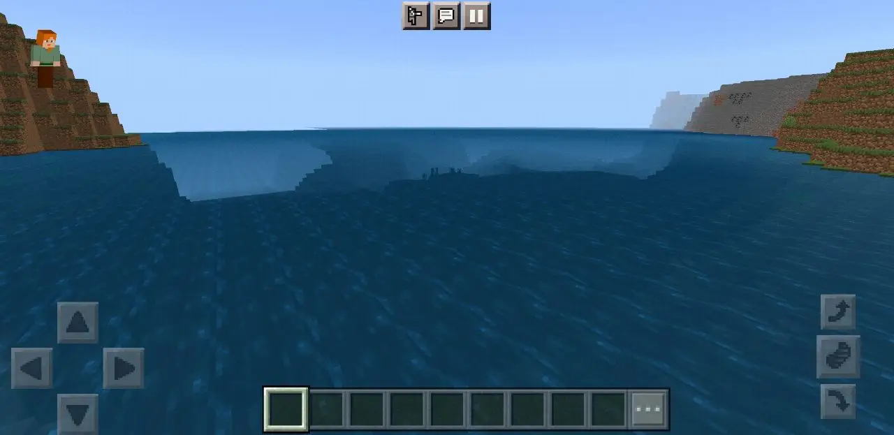 Water from Vanilla Normal Texture Pack for Minecraft PE