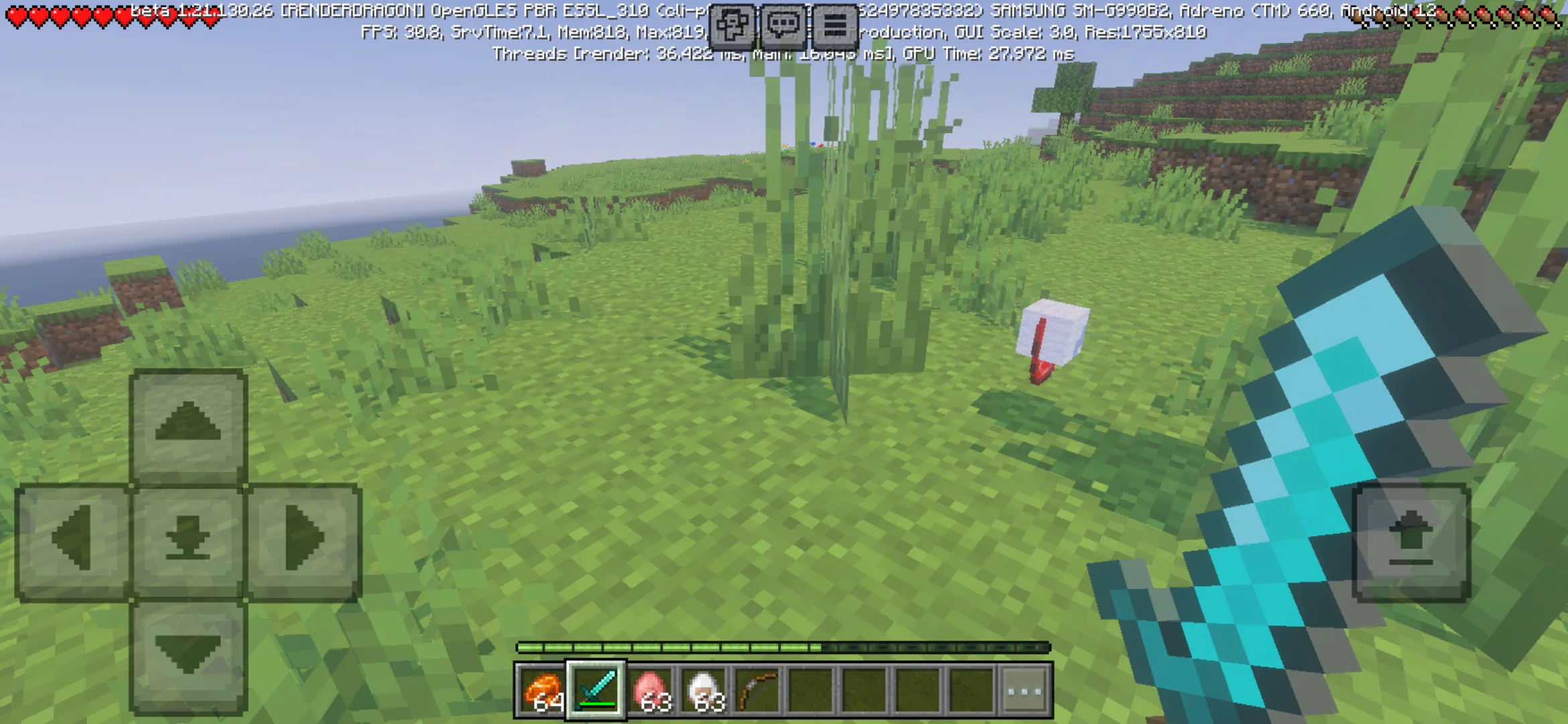 XP from Clumps Mod for Minecraft PE