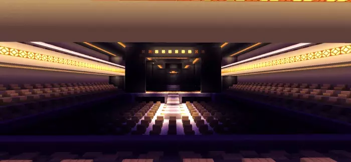 Yellow Colour from Colored Lights Shader for Minecraft PE
